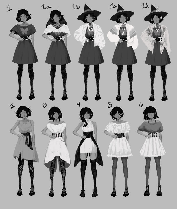 Rosette Thumbnails, The Glitch Witch