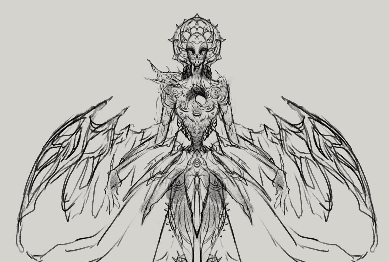 The Red Witch from Iconoclasts