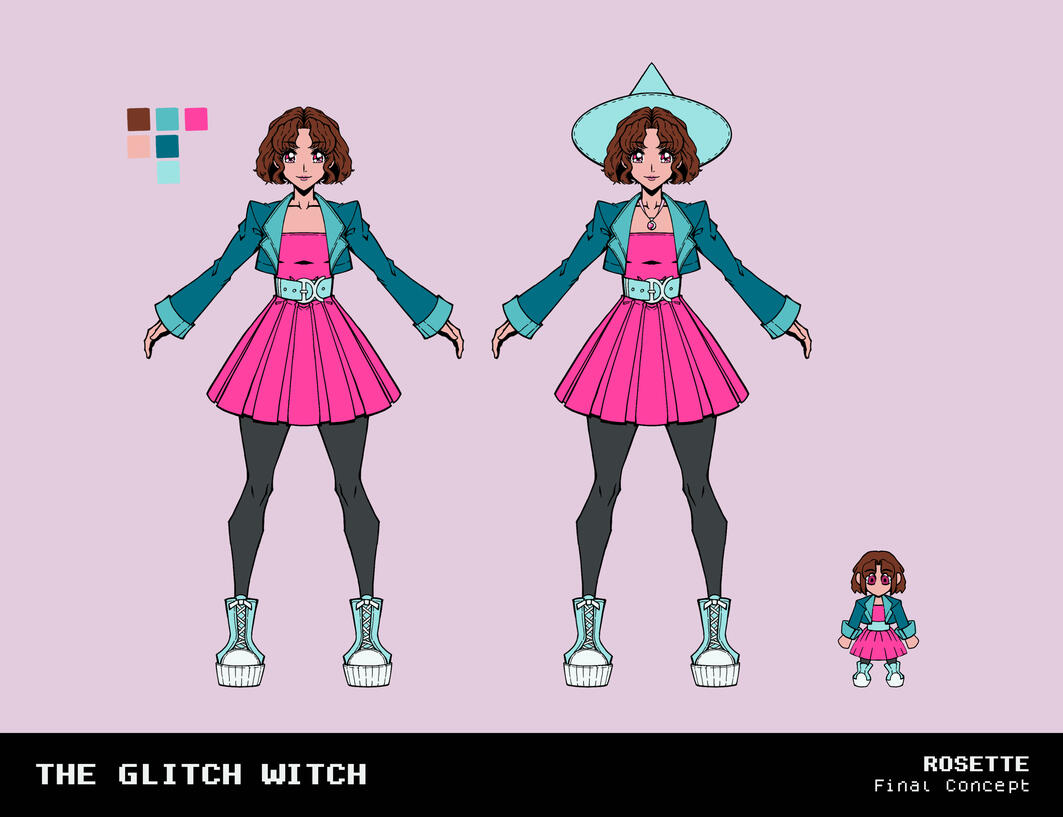 Rosette from The Glitch Witch